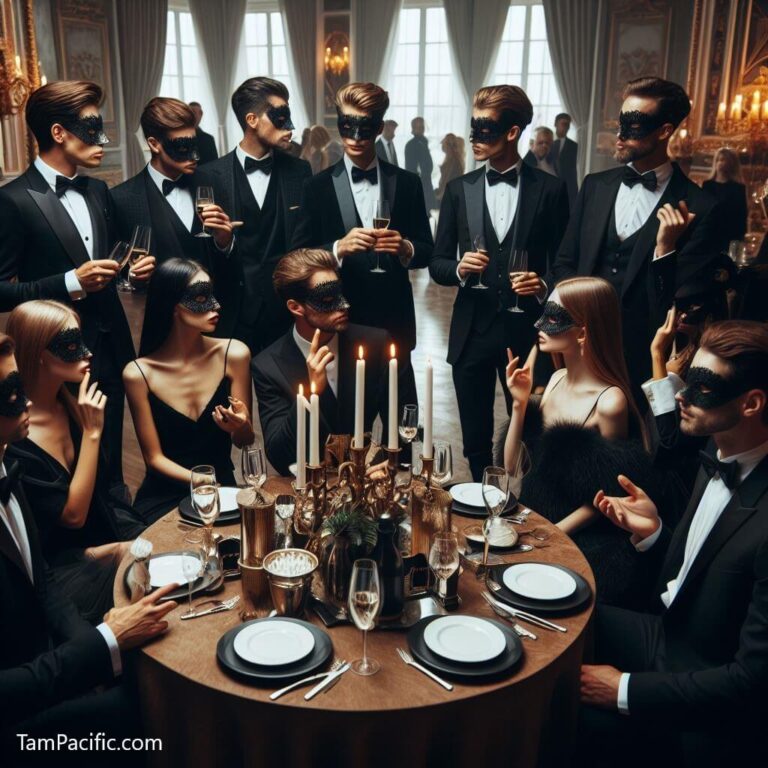 The Black and White Ball: A Night of Masks, Mystery, and Madness
